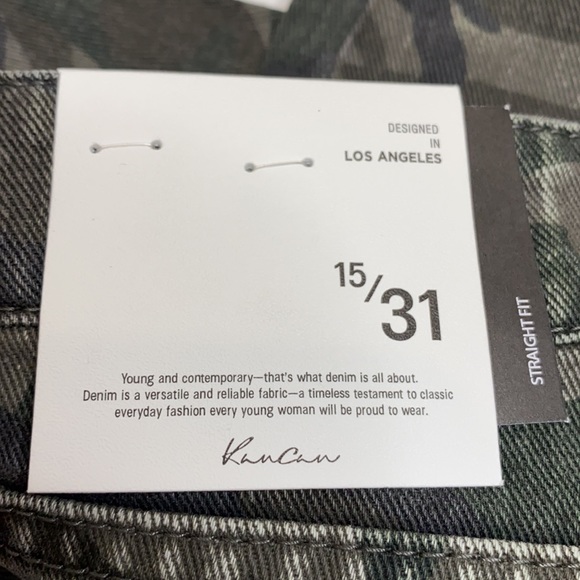 KanCan Wilder Camo High Rise Boyfriend Jeans - Picture 9 of 11